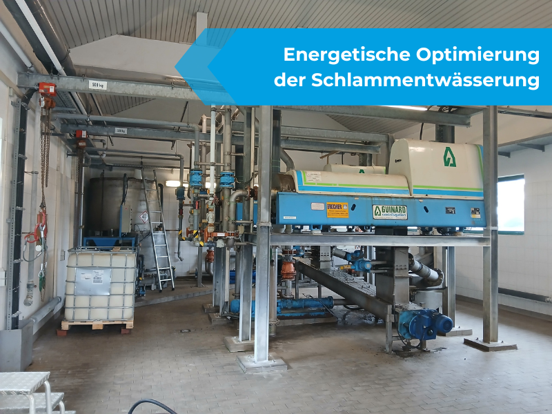 News Titelbild - Energetische Optimierung der Schlammentwässerung